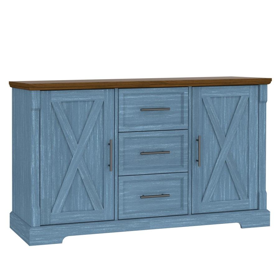 Bleuwharf 2 Door 3 Drawer Cabinet